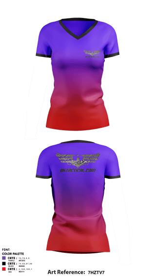Women's Short Sleeve Vneck Shirt, BK Tactical, , Teamtime, Team time, sublimation, custom sports apparel, team uniforms, spirit wear, spiritwear, sports uniforms, custom shirts, team store, custom team store, fundraiser sports, apparel fundraiser