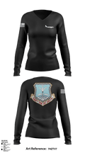 305 ARW 90147212 Women's Long Sleeve V-neck Shirt - 1