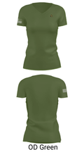 B Co 2-1 SFG(A) 83464098 Women's Short Sleeve V-neck Shirt - 28