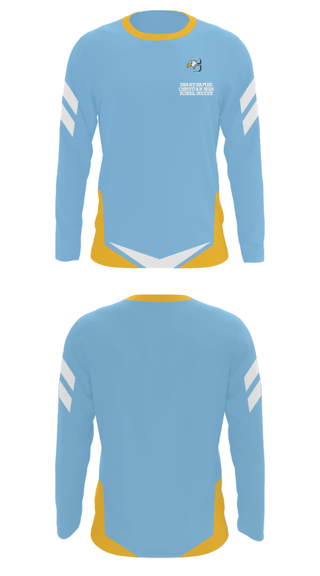 Long Sleeve Performance Shirt, Grand Rapids Christian High School Soccer, Men's Soccer, Teamtime, Team time, sublimation, custom sports apparel, team uniforms, spirit wear, spiritwear, sports uniforms, custom shirts, team store, custom team store, fundraiser sports, apparel fundraiser