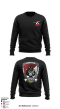 B Troop, 3-17 Cav 24452790 Crew Neck Sweatshirt - 2