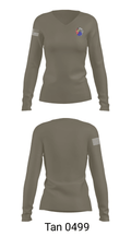 OH-20051 44519682 Women's Long Sleeve V-neck Shirt - 41
