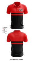 McCormick Middle School Cheer 3714957 Short Sleeve Performance Polo - 1