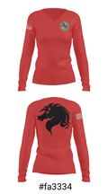 820 RED HORSE 81317160 Women's Long Sleeve V-neck Shirt - 37