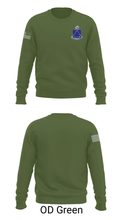 1-180th Cav 42741060 Crew Neck Sweatshirt - 10