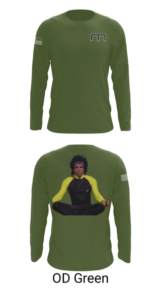 Long Sleeve Performance Shirt, , Army, Teamtime, Team time, sublimation, custom sports apparel, team uniforms, spirit wear, spiritwear, sports uniforms, custom shirts, team store, custom team store, fundraiser sports, apparel fundraiser