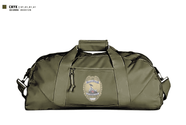 Duffle Bag, PMO, Marines, Teamtime, Team time, sublimation, custom sports apparel, team uniforms, spirit wear, spiritwear, sports uniforms, custom shirts, team store, custom team store, fundraiser sports, apparel fundraiser