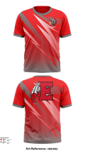 Edgewood High School Swimming 40167347 Short Sleeve Performance Shirt - 1