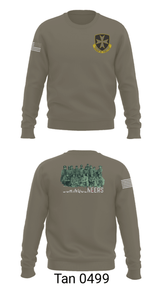 Crew Neck Sweatshirt, , Army, Teamtime, Team time, sublimation, custom sports apparel, team uniforms, spirit wear, spiritwear, sports uniforms, custom shirts, team store, custom team store, fundraiser sports, apparel fundraiser