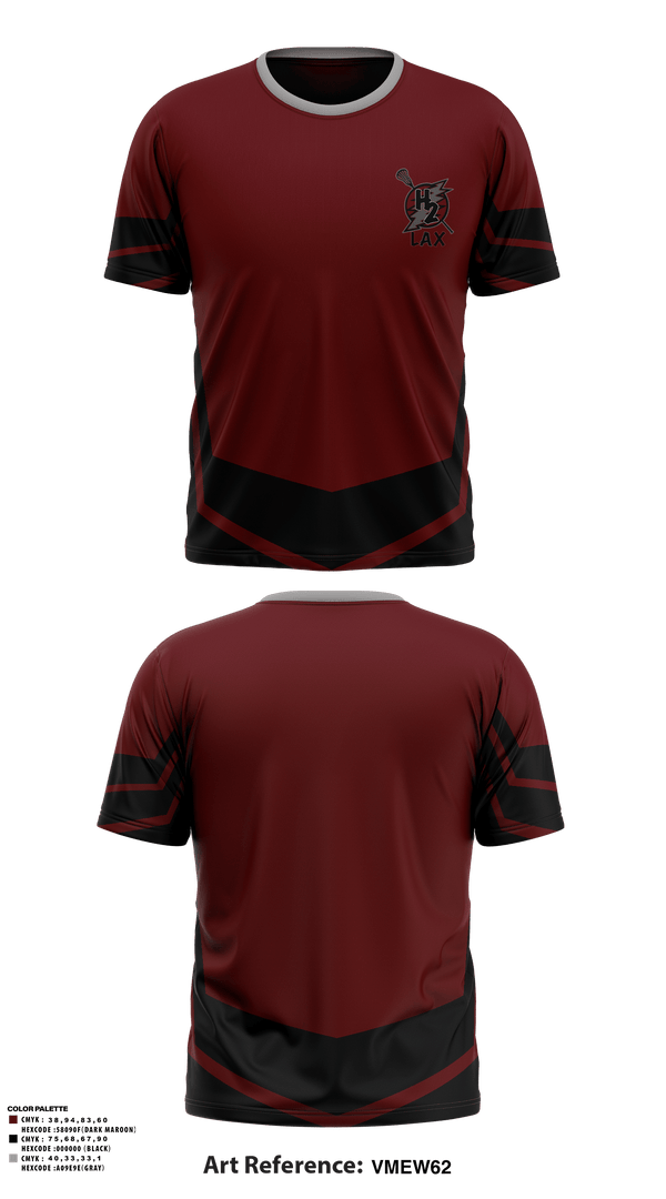 Short Sleeve Performance Shirt, H2 LACROSSE, Men's Lacrosse, Teamtime, Team time, sublimation, custom sports apparel, team uniforms, spirit wear, spiritwear, sports uniforms, custom shirts, team store, custom team store, fundraiser sports, apparel fundraiser