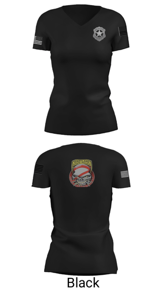 Women's Short Sleeve Vneck Shirt, , Police, Teamtime, Team time, sublimation, custom sports apparel, team uniforms, spirit wear, spiritwear, sports uniforms, custom shirts, team store, custom team store, fundraiser sports, apparel fundraiser
