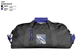 Duffle Bag, CSUDN- California Sea Urchin Divers NetworkCSUDN- California Sea Urchin Divers Network, , Teamtime, Team time, sublimation, custom sports apparel, team uniforms, spirit wear, spiritwear, sports uniforms, custom shirts, team store, custom team store, fundraiser sports, apparel fundraiser
