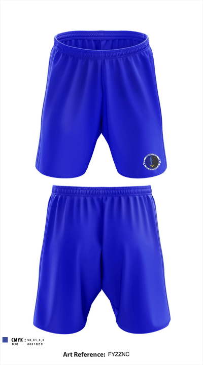 203d Intelligence Squadron 80622247 Athletic Shorts With Pockets - 1