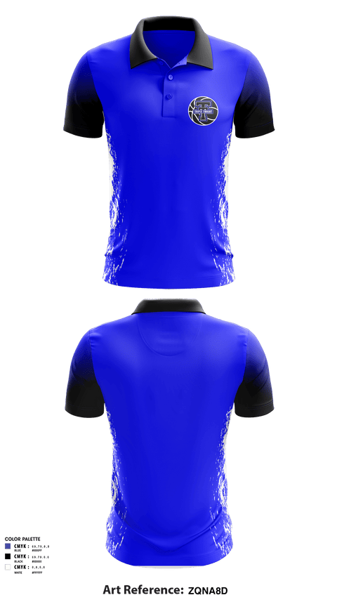 Short Sleeve Performance Polo, Michigan Triple Threat Basketball, Men's Basketball, Teamtime, Team time, sublimation, custom sports apparel, team uniforms, spirit wear, spiritwear, sports uniforms, custom shirts, team store, custom team store, fundraiser sports, apparel fundraiser