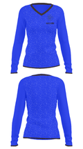 Sailors 51466509 Women's Long Sleeve V-neck Shirt - 22