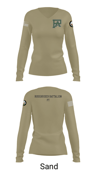 Women's Long Sleeve Vneck Shirt, , Navy, Teamtime, Team time, sublimation, custom sports apparel, team uniforms, spirit wear, spiritwear, sports uniforms, custom shirts, team store, custom team store, fundraiser sports, apparel fundraiser