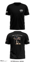 18th FA BDE Airborne 33985132 Short Sleeve Performance Shirt - 1