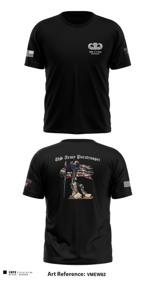Short Sleeve Performance Shirt, 18th FA BDE Airborne, Army, Teamtime, Team time, sublimation, custom sports apparel, team uniforms, spirit wear, spiritwear, sports uniforms, custom shirts, team store, custom team store, fundraiser sports, apparel fundraiser