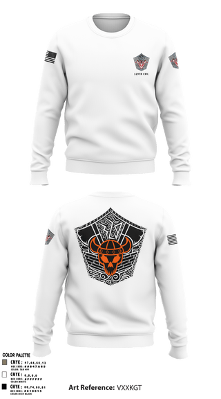 Crew Neck Sweatshirt, 329TH CWC, Army, Teamtime, Team time, sublimation, custom sports apparel, team uniforms, spirit wear, spiritwear, sports uniforms, custom shirts, team store, custom team store, fundraiser sports, apparel fundraiser