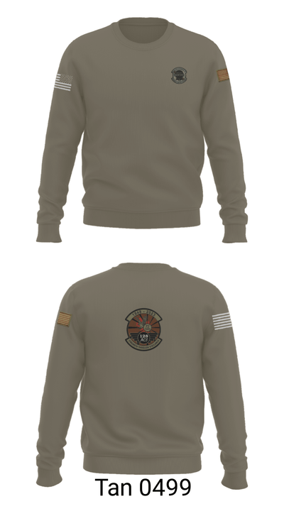 128th Air Control Squadron 4875965 Crew Neck Sweatshirt - 11
