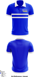 McCall Middle School golf 15496033 Short Sleeve Performance Polo - 1