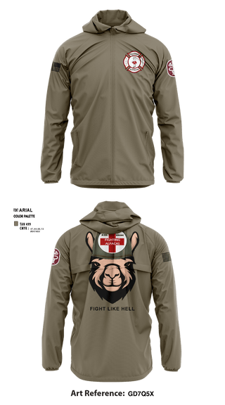Windbreaker, WBAMCAlpha Company, WBAMC, Softball, Teamtime, Team time, sublimation, custom sports apparel, team uniforms, spirit wear, spiritwear, sports uniforms, custom shirts, team store, custom team store, fundraiser sports, apparel fundraiser