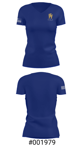 Women's Short Sleeve Vneck Shirt, West Seattle High School Golf Team, Golf, Teamtime, Team time, sublimation, custom sports apparel, team uniforms, spirit wear, spiritwear, sports uniforms, custom shirts, team store, custom team store, fundraiser sports, apparel fundraiser