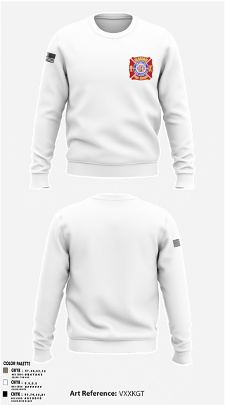 Crew Neck Sweatshirt, , Fire Department, Teamtime, Team time, sublimation, custom sports apparel, team uniforms, spirit wear, spiritwear, sports uniforms, custom shirts, team store, custom team store, fundraiser sports, apparel fundraiser
