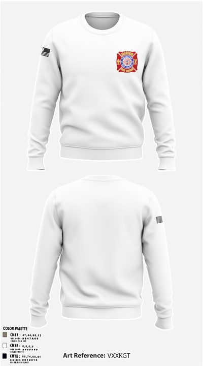 Marion Fire Rescue 14019753 Crew Neck Sweatshirt - 2