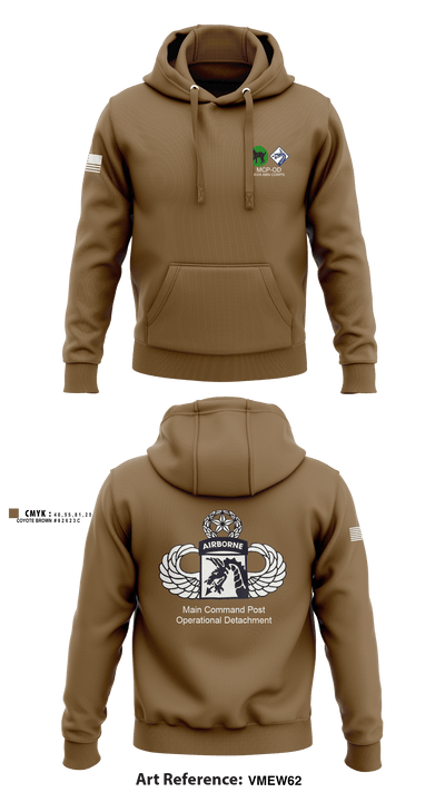 MCPOD-XVIII ABN CORPS 34488688 Hoodie - 2
