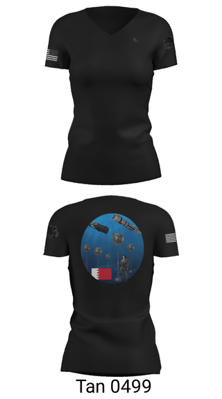 Women's Short Sleeve Vneck Shirt, , Navy, Teamtime, Team time, sublimation, custom sports apparel, team uniforms, spirit wear, spiritwear, sports uniforms, custom shirts, team store, custom team store, fundraiser sports, apparel fundraiser