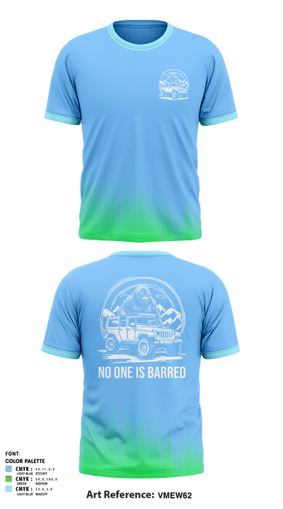 TAXI UP 11162798 Short Sleeve Performance Shirt - 1