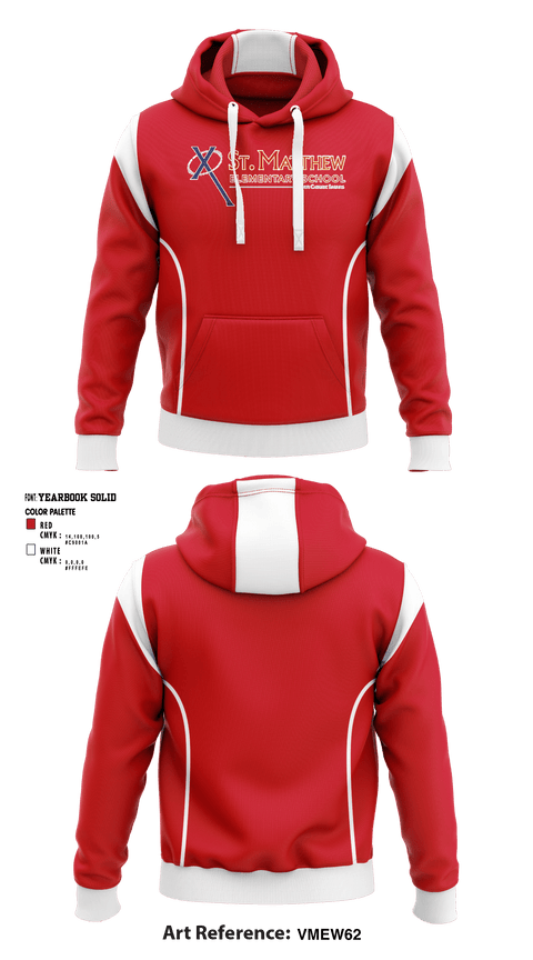 Hoodie, St Matthew School, Spirit Store, Teamtime, Team time, sublimation, custom sports apparel, team uniforms, spirit wear, spiritwear, sports uniforms, custom shirts, team store, custom team store, fundraiser sports, apparel fundraiser