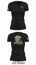 3DTB 21481921 Women's Short Sleeve V-neck Shirt - 21