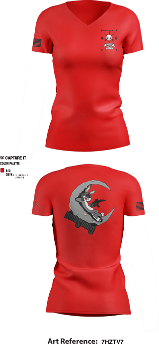 Women's Short Sleeve Vneck Shirt, 1-181 INF Goon Squad, , Teamtime, Team time, sublimation, custom sports apparel, team uniforms, spirit wear, spiritwear, sports uniforms, custom shirts, team store, custom team store, fundraiser sports, apparel fundraiser