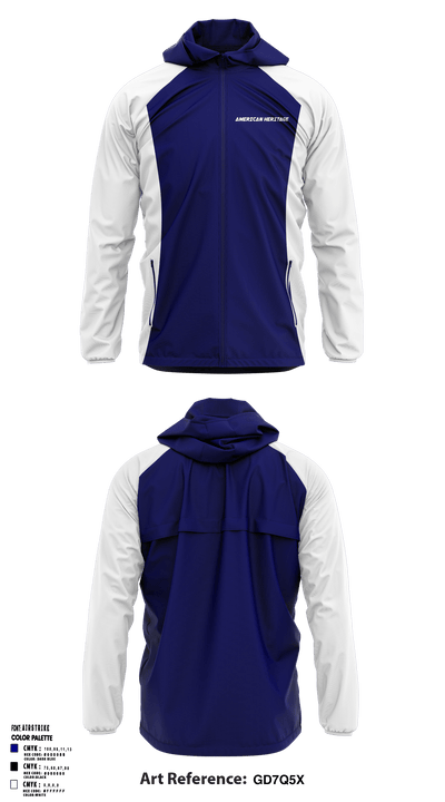 American Heritage School Boca Delray 26222567 Windbreaker - 1
