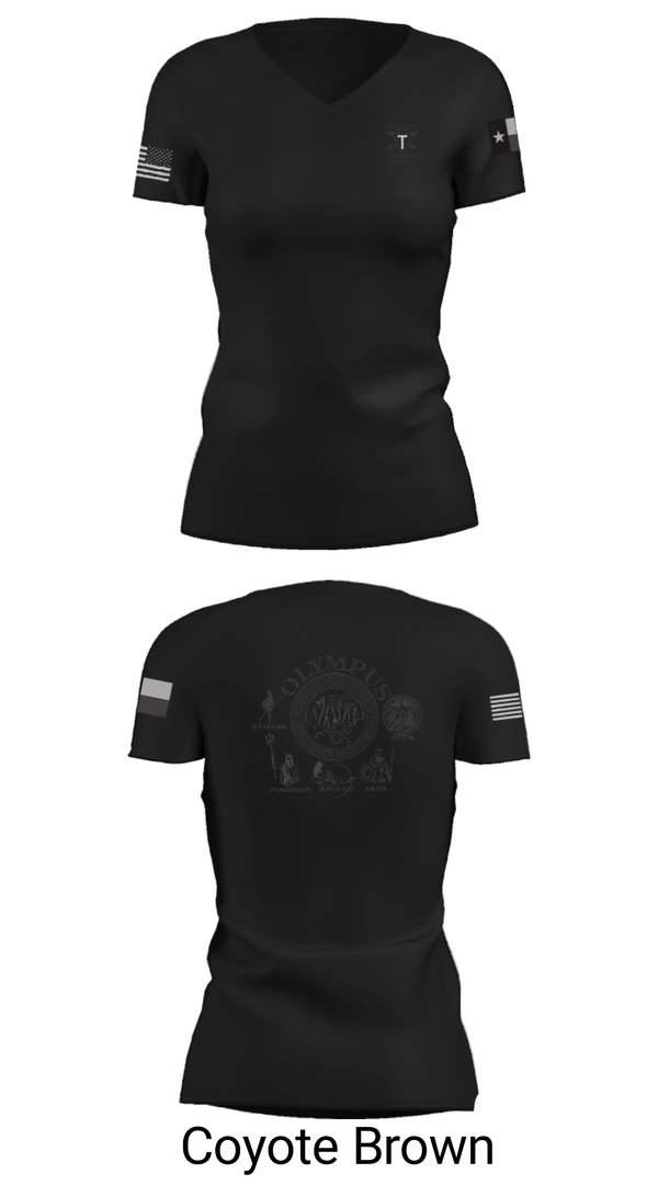 Women's Short Sleeve Vneck Shirt, 3-133 FA, Army, Teamtime, Team time, sublimation, custom sports apparel, team uniforms, spirit wear, spiritwear, sports uniforms, custom shirts, team store, custom team store, fundraiser sports, apparel fundraiser