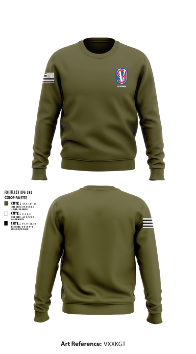 2/330th 56675060 Crew Neck Sweatshirt - 1