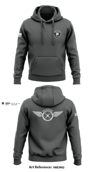 CCPD DRONE UNIT 18355782 Hoodie - 1