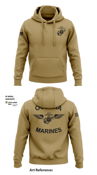 Oceana Marines 61589577 Hoodie - 3