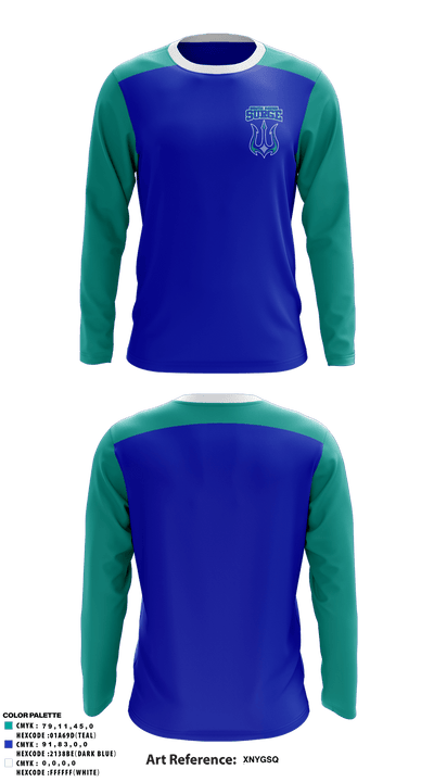 South Haven Surge 43709679 Long Sleeve Performance Shirt - 2