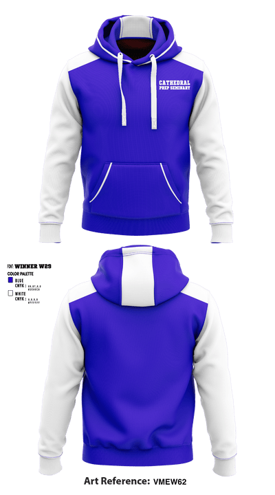 Cathedral Prep Seminary 26405407 Hoodie - 1