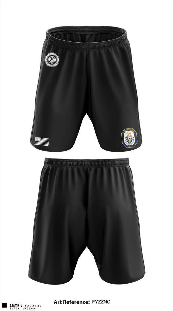 Athletic Shorts With Pockets, Boatswains mate, Navy, Teamtime, Team time, sublimation, custom sports apparel, team uniforms, spirit wear, spiritwear, sports uniforms, custom shirts, team store, custom team store, fundraiser sports, apparel fundraiser