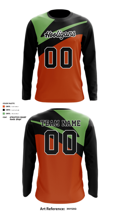 Hooligans 68230819 Long Sleeve Performance Shirt - 2