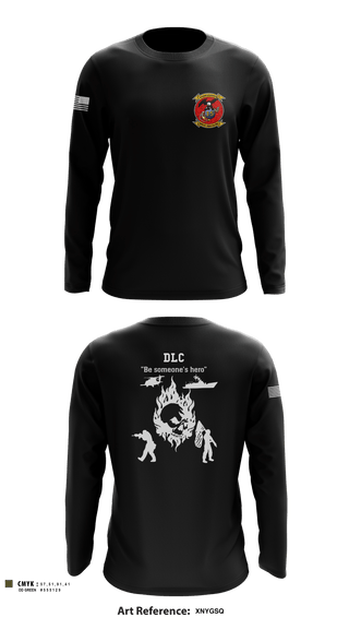 Long Sleeve Performance Shirt, , Marines, Teamtime, Team time, sublimation, custom sports apparel, team uniforms, spirit wear, spiritwear, sports uniforms, custom shirts, team store, custom team store, fundraiser sports, apparel fundraiser