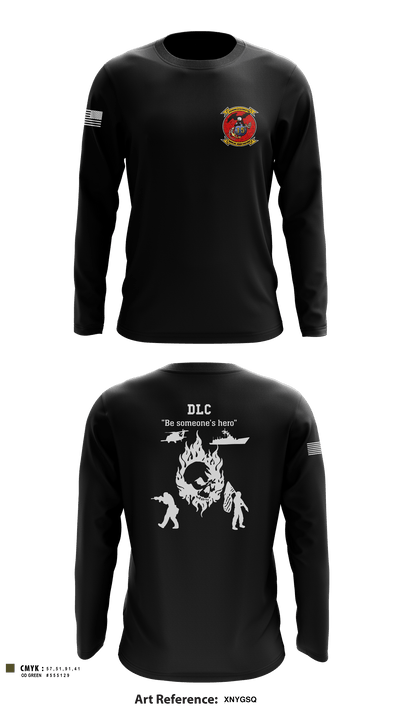 15th MEU 39696644 Long Sleeve Performance Shirt - 1