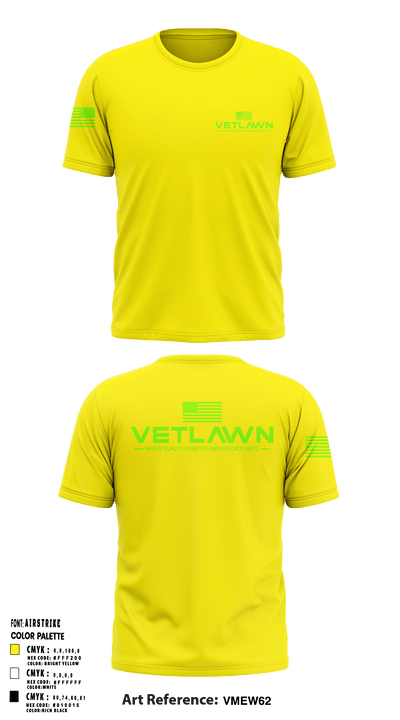 Vetlawn 83001110 Short Sleeve Performance Shirt - 10