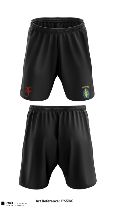 112th SIGDET 5424281 Athletic Shorts With Pockets - 1