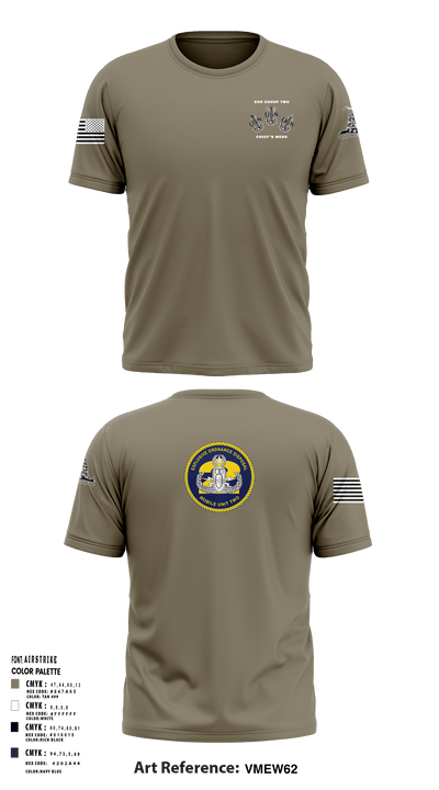 EOD GROUP TWO CHIEF’S MESS 26436916 Short Sleeve Performance Shirt - 13