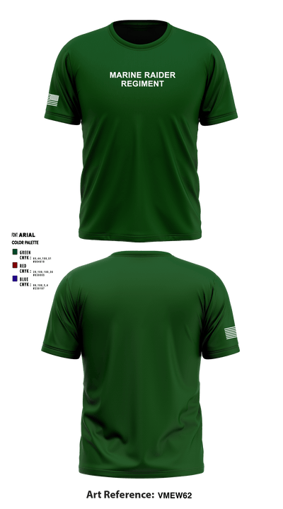 Marine Raider Regiment 14267174 Short Sleeve Performance Shirt - 1